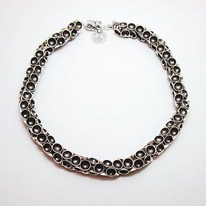 Zinc Collar with Cups Necklace